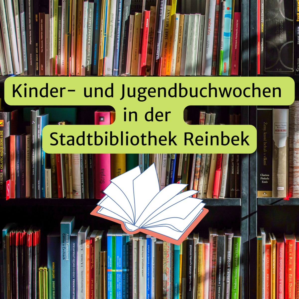 Bücherregal - Kinder- und Jugendbuchwochen in der Stadtbibliothek Reinbek
